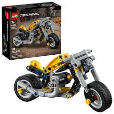 Gul motorsykkel