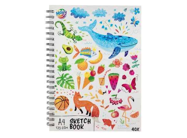SKETCH BOK A4 - 135G - 40 SIDER