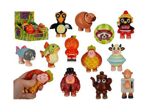 SQUISHY FIGUR - SERIE 2 (10CM) Brain rot