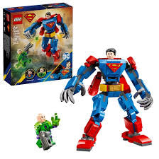 Superman-robot mot Lex Luthor