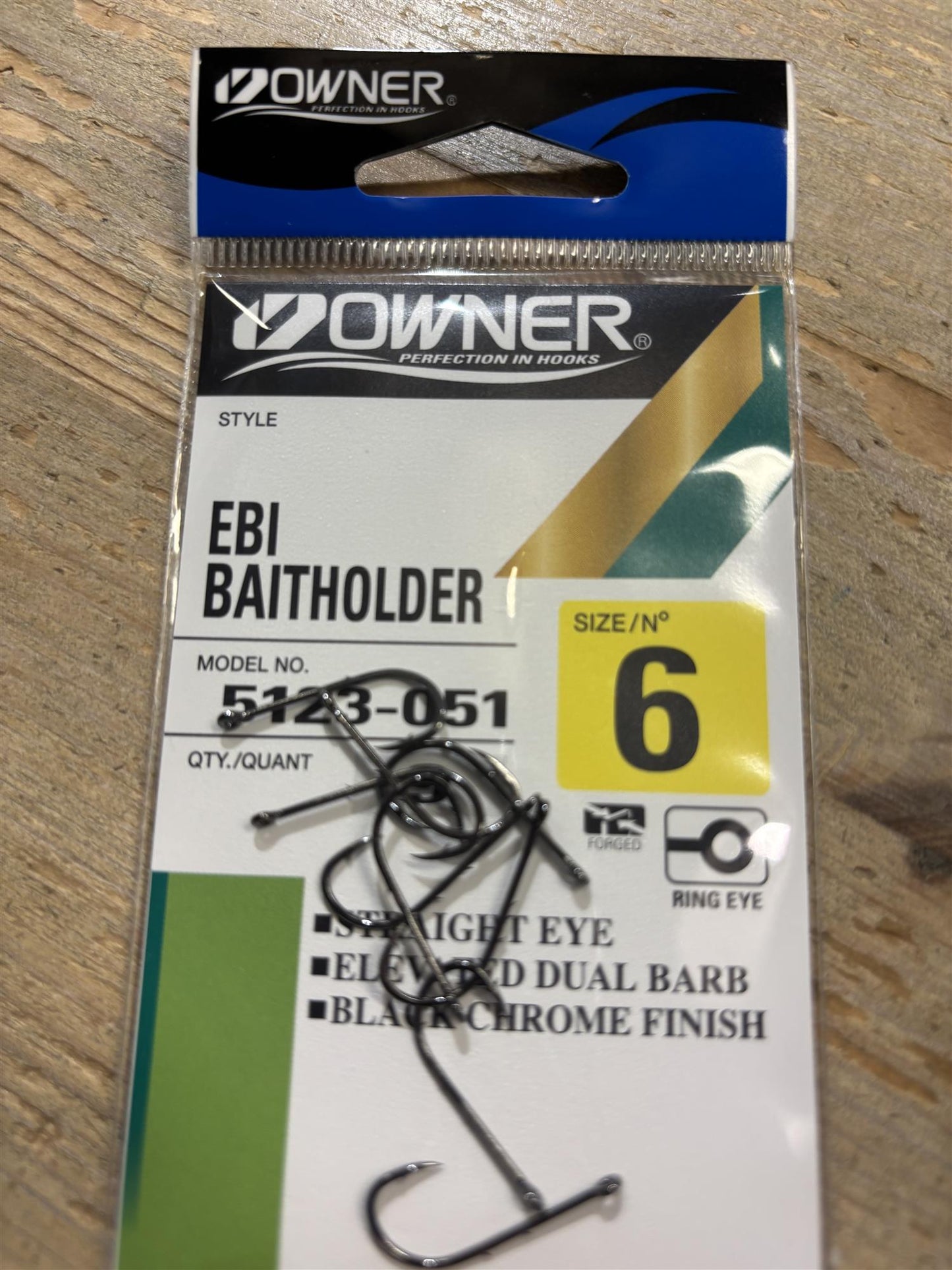 Ebi Baitholder size 6