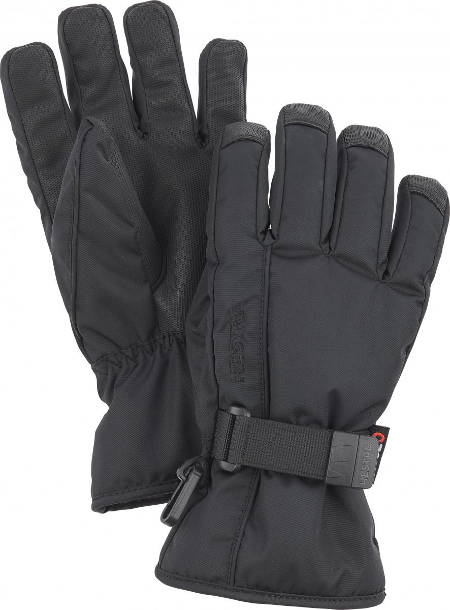 Hestra Isaberg Czone Jr. - 5 Finger 100 Black