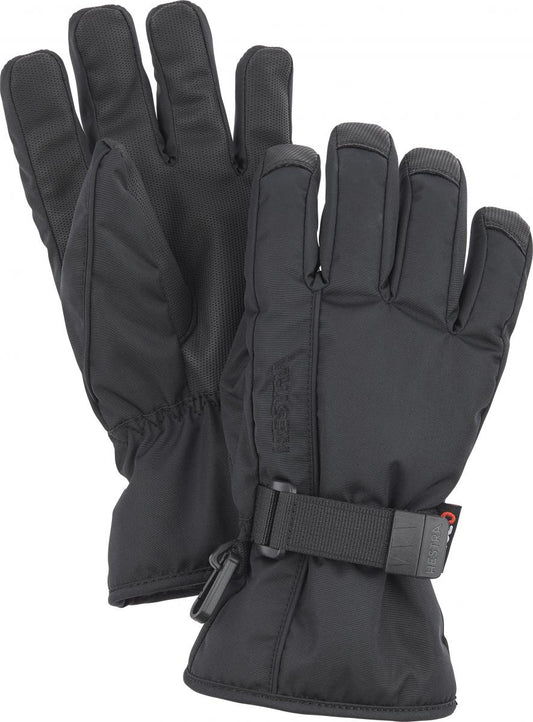 Hestra Isaberg Czone Jr. - 5 Finger 100 Black