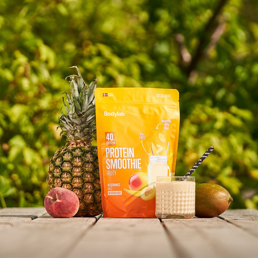 Protein smoothie fruity