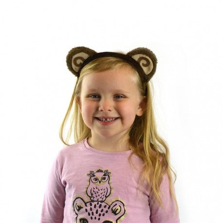 MONKEY HEADBAND W TAIL