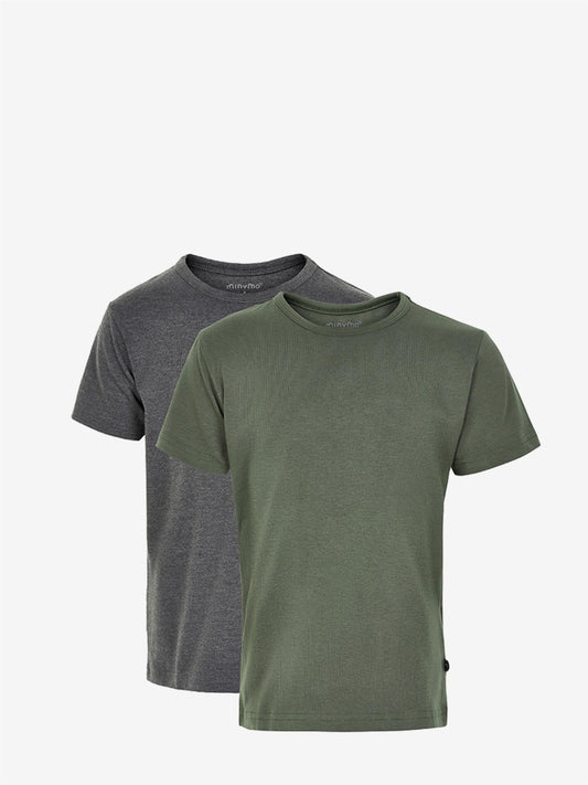 Basic t-skjorte 2-pak