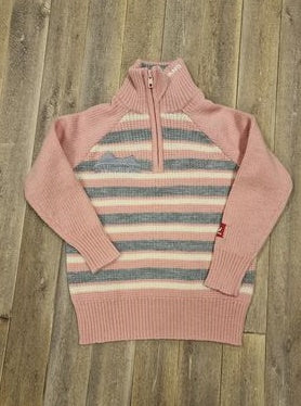 Ulvang genser kids sweet pink stripe