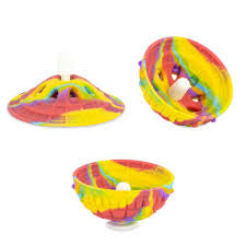 Pop and drop rainbow