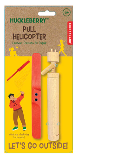 Pull helicopter