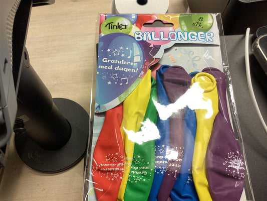 BALLONGER gratulerer med dagen