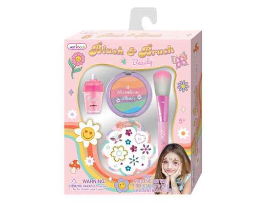 BLUSH & BRUSH BEAUTY SETT