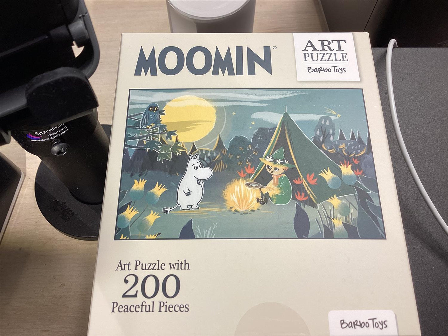 Moomin puzzle 200 pcs blå