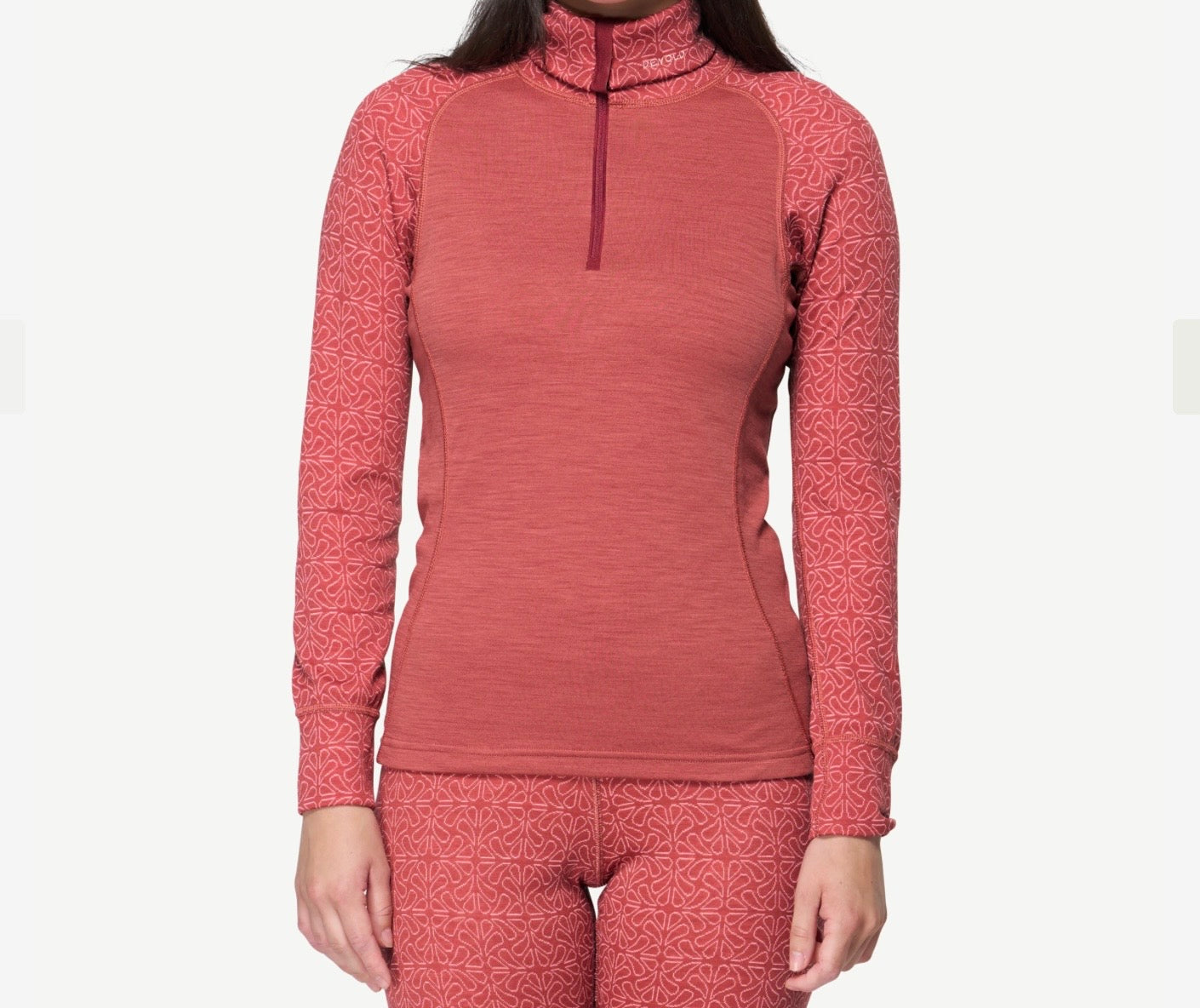 DUO ACTIVE MERINO 205 Z.NECK WMN