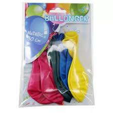 metallic farge ballonger