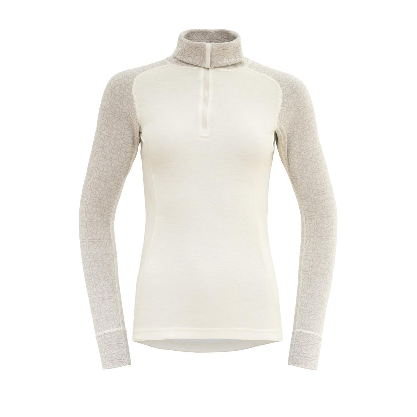 DUO ACTIVE MERINO 205 Z.NECK WMN