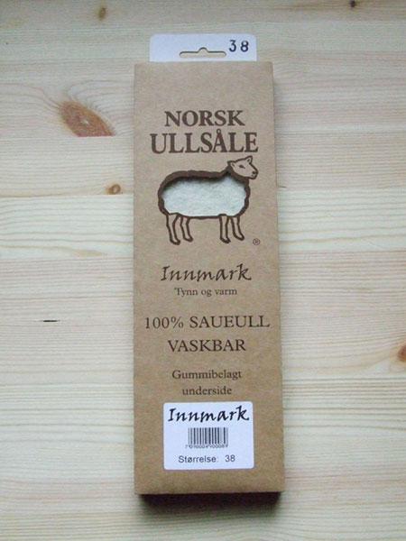 Norsk ullsåle, Innmark