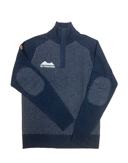 Bø i Vesterålen Genser Half Zip Marineblå
