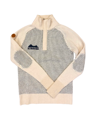 Bø i Vesterålen Genser W Half Zip beige