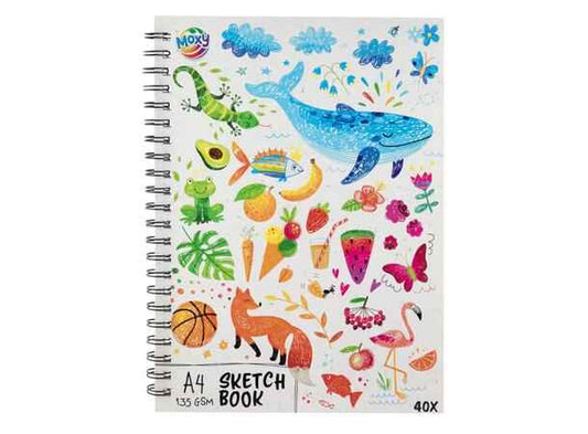 SKETCH BOK A4 - 135G - 40 SIDER