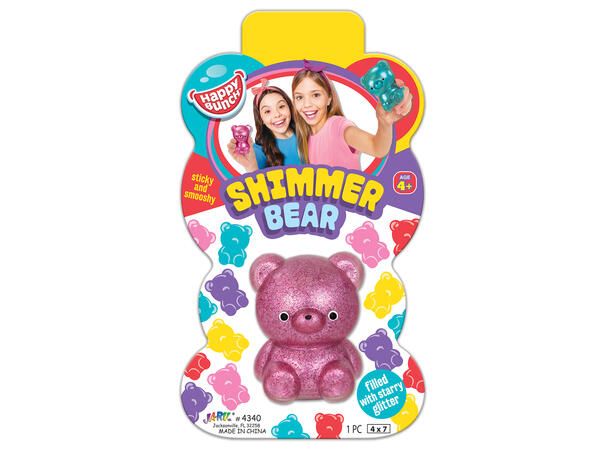 Happy shimmer bear