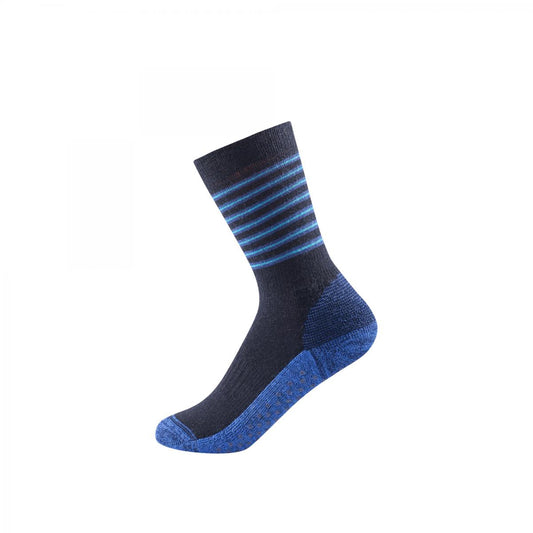 Devold Multi medium kid sock Mistral stripe