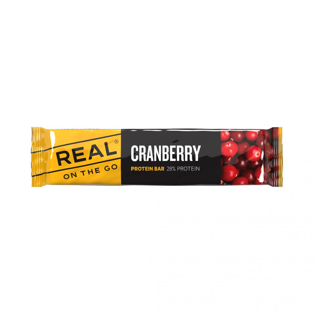 Real OTG Protein Bar Cranberry