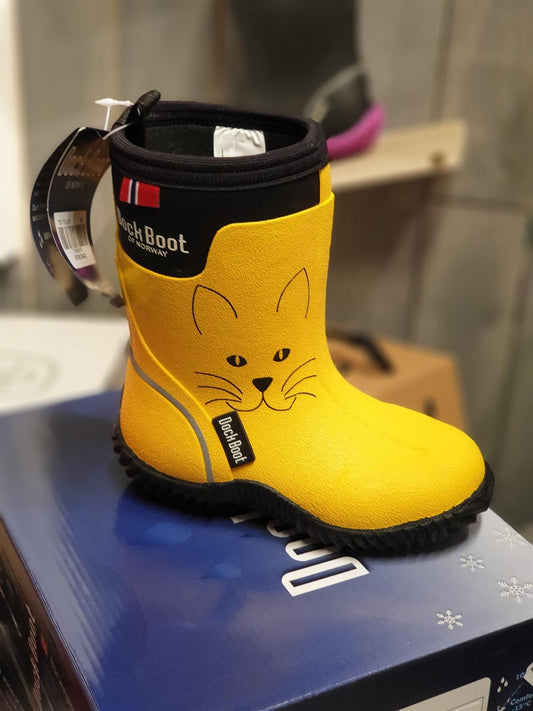 Dock boot, gul kattepus
