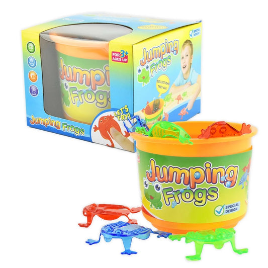 Game jumping frogs